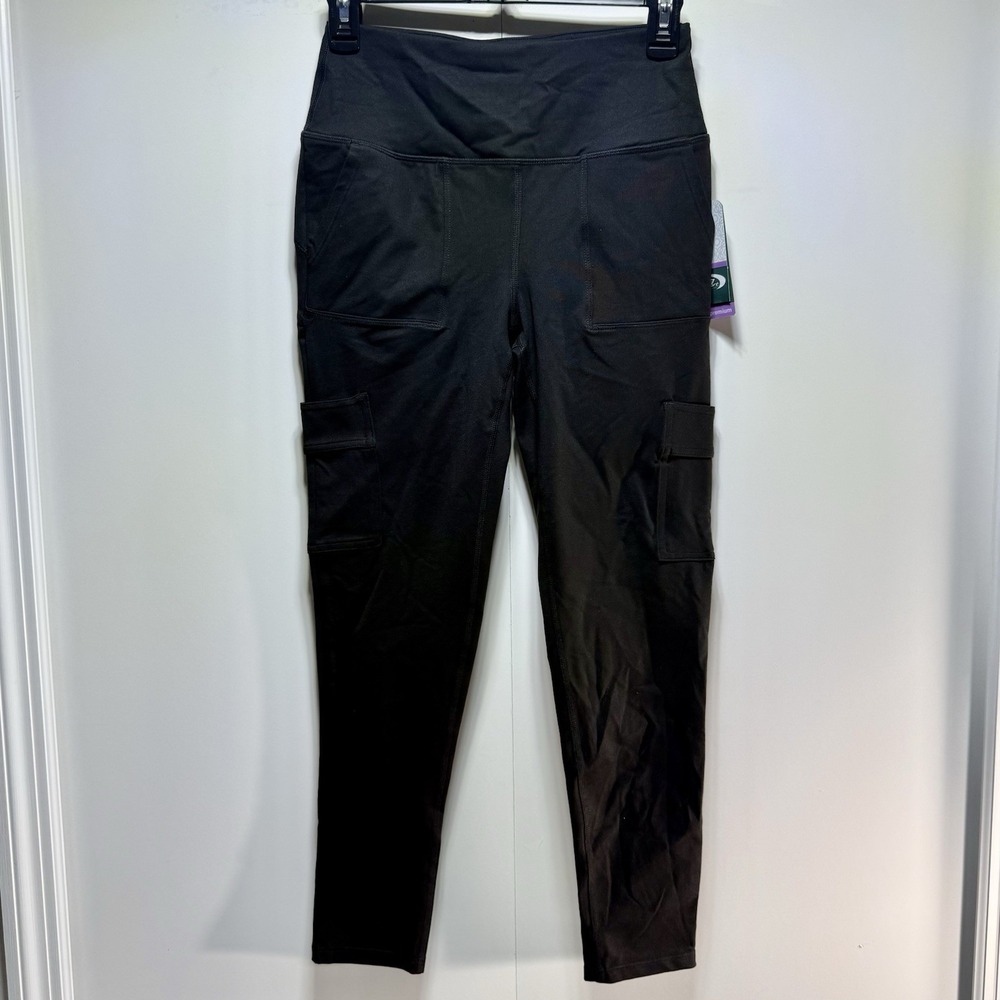 MTA Sport Premium Black Stretch Leggings Women's Size Small Fast‎ Dry